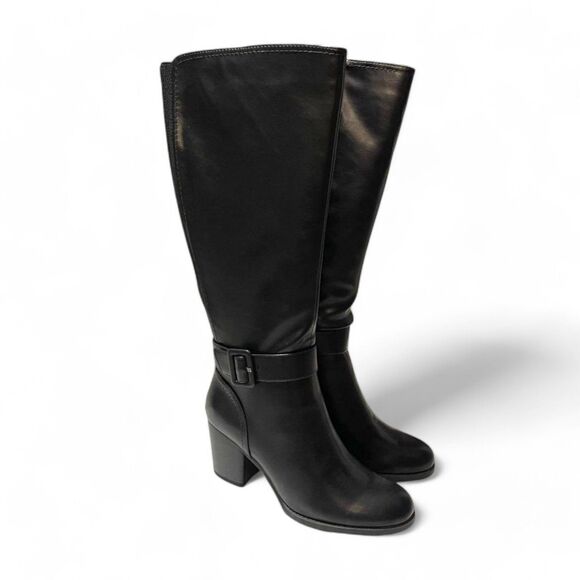 SOUL Naturalizer Twinkle Wide High Shaft Tall Black Boots. NEW! Size 9 - Picture 1 of 10